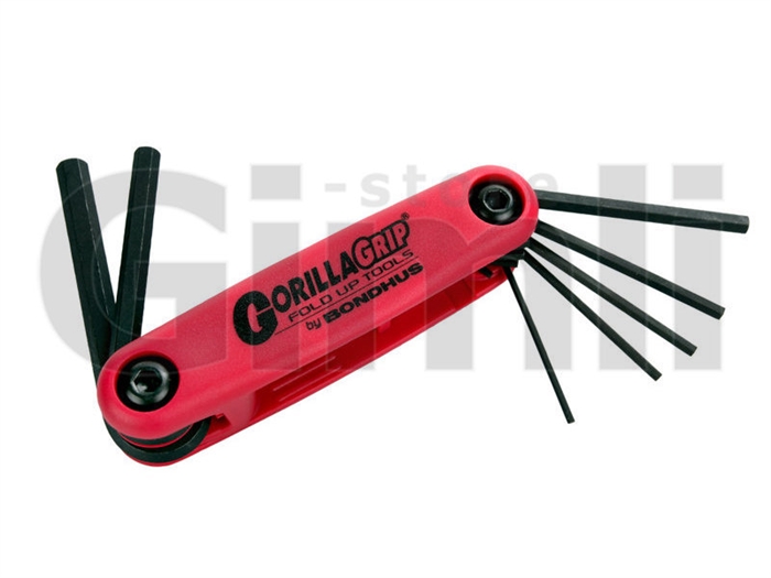 Bondhus Allen Wrench Set Folding 1.5-6 mm.