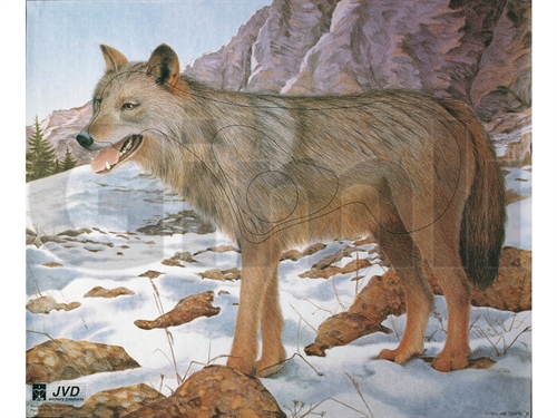 JVD Animal Face - Wolf/Ulv