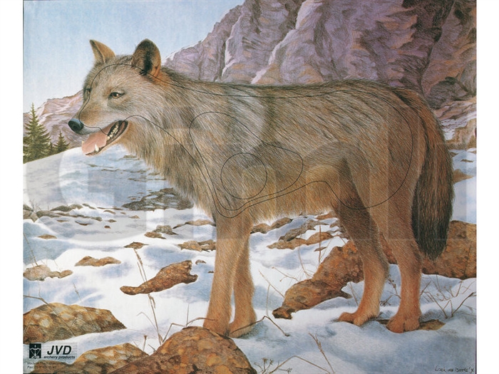 JVD Animal Face - Wolf/Ulv