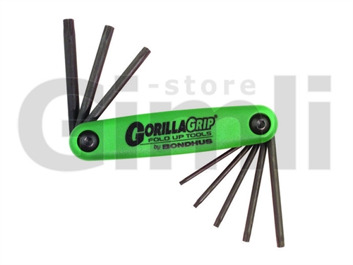 Bondhus torx wrench set T6-T25