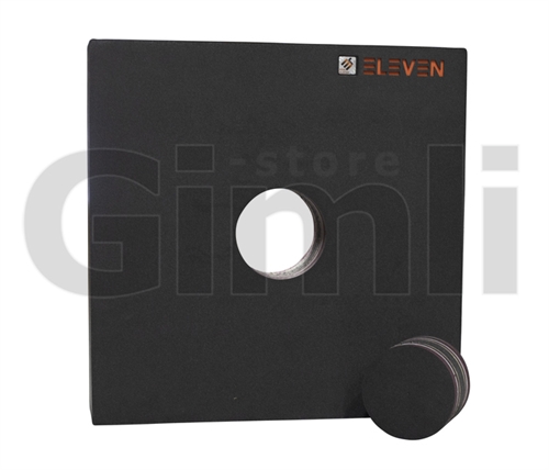 Eleven Target Polyfoam: 80 x 80 x 17cm + 24.5 cm Drilling