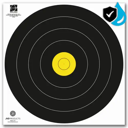 JVD: Target Face Field 80 cm - Polyester - Waterproof