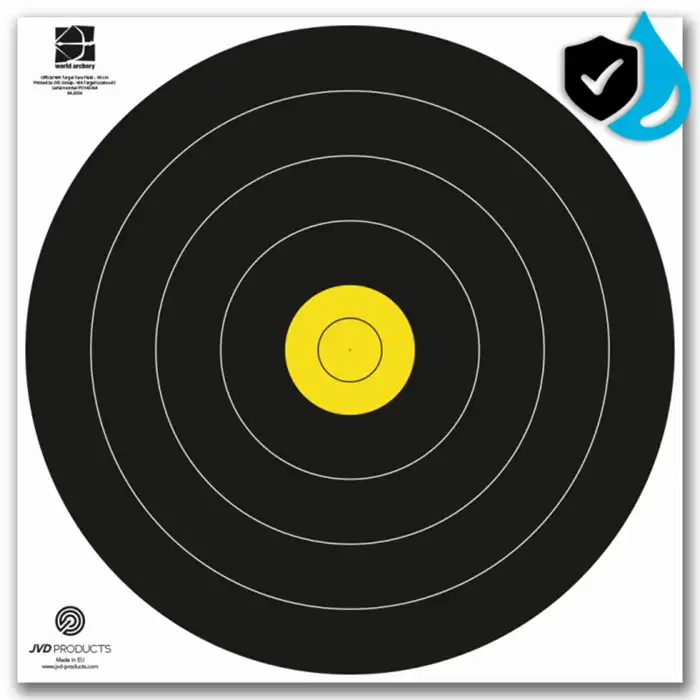 JVD: Target Face Field 80 cm - Polyester - Waterproof