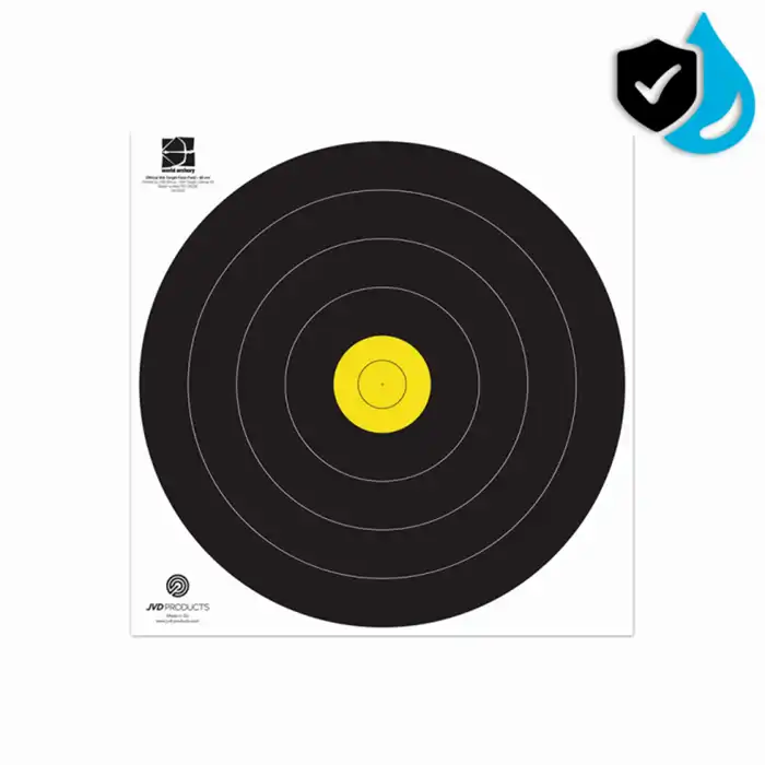 JVD: Target Face Field 60 cm - Polyester - Waterproof