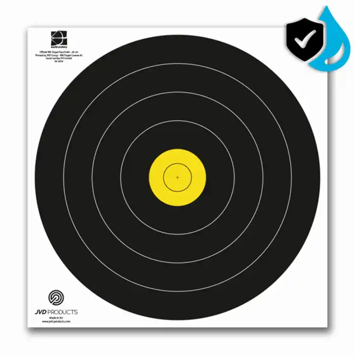 JVD: Target Face Field 40 cm - Polyester - Waterproof