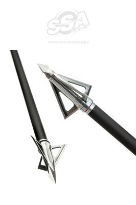 Grim Reaper Hades BROADHEADS, FIXED 3-BLADE - 3/PK
