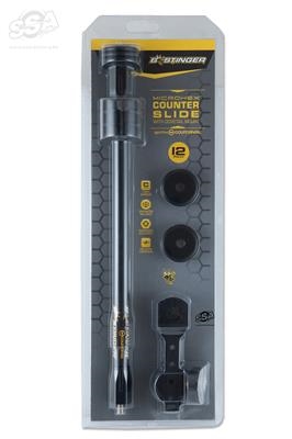 BStringer Hunting & 3D stabilizer Microhex counter slide dovetail 12” Matt black