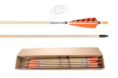 Buck Trail Deluxe Træpil med spids - 11/32