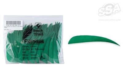 Buck Trail 4" Solid Parabolic fjerfaner 