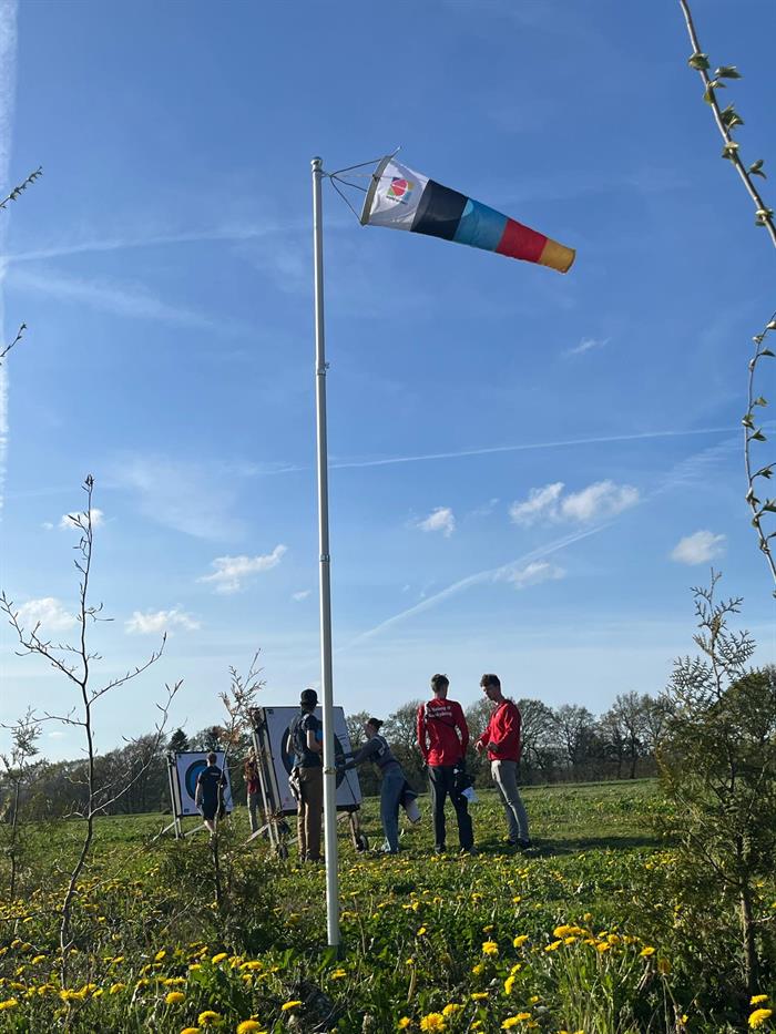 Archery Target - Vindindikator/Vimpel + flagstang